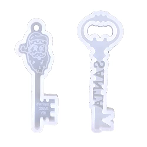 Weihnachtsmann Schlüsselanhänger Form Schlüsselanhänger Epoxidharz Form mit Loch Weihnachten Schlüsselanhänger Silikonform Schmuckherstellung Form Weihnachtsmann Schlüsselanhänger Form Schlüsselanhänger Epoxidharz Form mit Loch Weihnachten Schlüsselanhänger Silikonform Schmuckherstellung Form von seluluory
