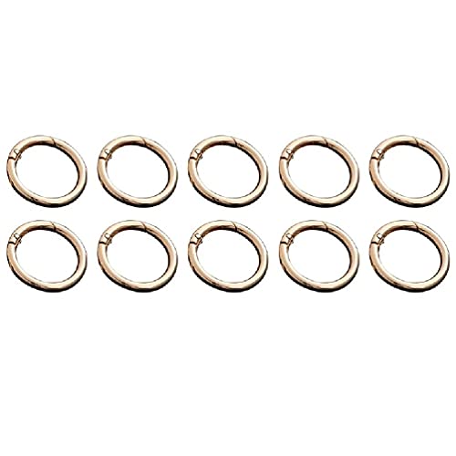 seluluory 10 X Federhaken Zinklegierung Runder Karabiner Feder O Ringe Clip Haken Binder Für Schlüsselanhänger Geldbörse Schultergurt Vorhang Federring Verschluss Edelstahl Silberner Federring seluluory 10 X Federhaken Zinklegierung Runder Karabiner Feder O Ringe Clip Haken Binder Für Schlüsselanhänger Geldbörse Schultergurt Vorhang Federring Verschluss Edelstahl Silberner Federring von seluluory