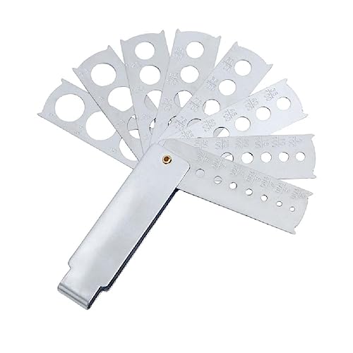seluluory Aluminium Faltfächer Karat Edelstein Montagelehre Messung Von Karat Millimetern Gemologist Perlen Schmuck Werkzeuge seluluory Aluminium Faltfächer Karat Edelstein Montagelehre Messung Von Karat Millimetern Gemologist Perlen Schmuck Werkzeuge von seluluory
