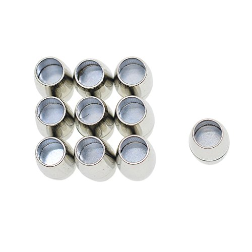 sharprepublic 10 Pack Versilbert Armband Verschluss Erkenntnisse Für 5 Mm Runde Lederband DIY Schmuck Machen Magnetverschlüsse Magnetverschluss - Silber, 4 mm sharprepublic 10 Pack Versilbert Armband Verschluss Erkenntnisse Für 5 Mm Runde Lederband DIY Schmuck Machen Magnetverschlüsse Magnetverschluss - Silber, 4 mm von sharprepublic