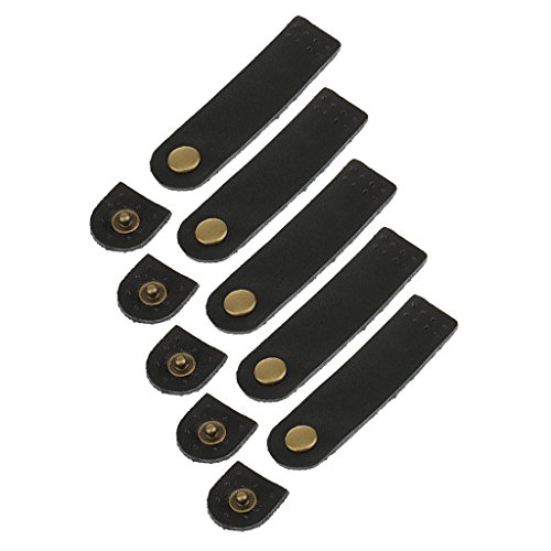 sharprepublic 5 Sätze Druckknopf Mit Lederband Geldbörse Schnallen Handtasche DIY Zubehör - Schwarz, one Size sharprepublic 5 Sätze Druckknopf Mit Lederband Geldbörse Schnallen Handtasche DIY Zubehör - Schwarz, one Size von sharprepublic
