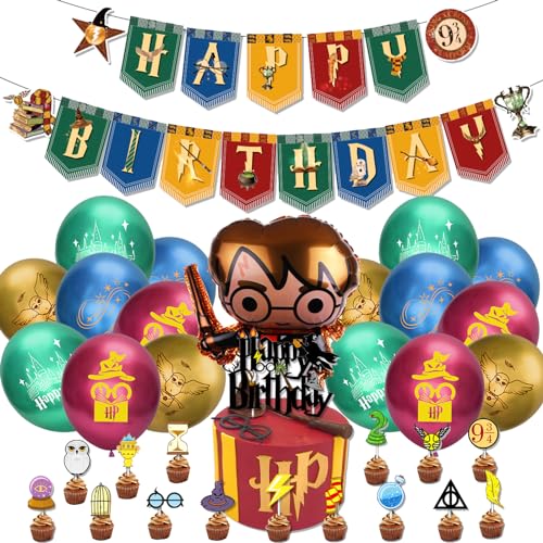 Zauberer Geburtstag Party Dekorationen Magical Wizard Party Supplies von shengo