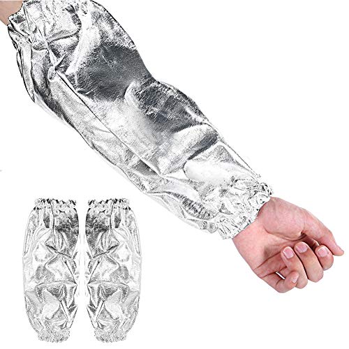 shenruifa Arm-hitzebeständiger Handschuh, 1000 Grad Hitzebeständige Aluminiumfolie, Feuerfeste Oversleeve-Armschutz-Schutzhandschuhe shenruifa Arm-hitzebeständiger Handschuh, 1000 Grad Hitzebeständige Aluminiumfolie, Feuerfeste Oversleeve-Armschutz-Schutzhandschuhe von shenruifa