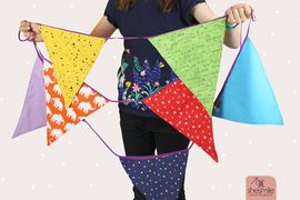 Wimpelkette Regenbogen Wimpelkette Regenbogen von shesmile