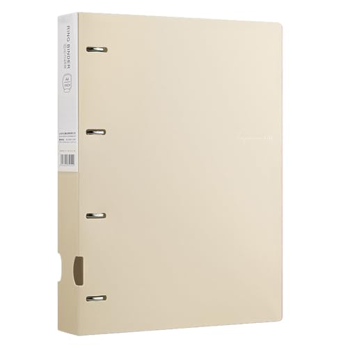 A4 Folder, 4 Hole Project Binder, Document Organizer Book, Smooth Paper Sleeve Inserts, Secure Storage System, Ideal for School Filing, Home Workplace Notepaper Management 12.2x10.16 Inches A4 Folder, 4 Hole Project Binder, Document Organizer Book, Smooth Paper Sleeve Inserts, Secure Storage System, Ideal for School Filing, Home Workplace Notepaper Management 12.2x10.16 Inches von shjxi