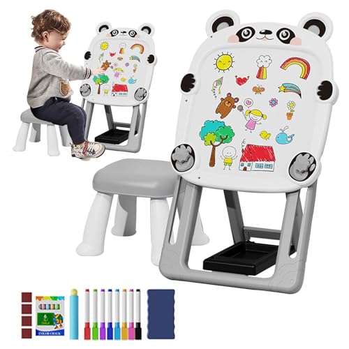 Doppelseitiges Zeichenbrett, verstellbares magnetisches Whiteboard, -Zeichentafel, faltbare Kreidetafel-Staffelei, verstellbares magnetisches Whiteboard, -Zeichenstaffelei mit Doppelseitiges Zeichenbrett, verstellbares magnetisches Whiteboard, -Zeichentafel, faltbare Kreidetafel-Staffelei, verstellbares magnetisches Whiteboard, -Zeichenstaffelei mit von shjxi