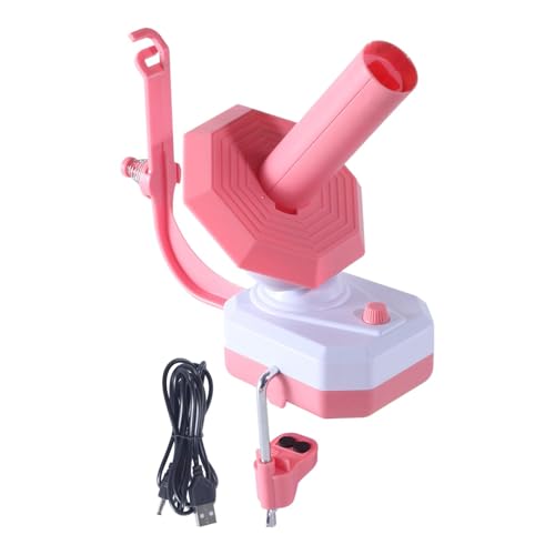 Elektrischer Garnwickler | Schneller String Ball Creation Winder | Automatisch verstellbarer Kuchenwickler für Strick-, Häkel- und Nähprojekte mit benutzerfreundlichem Design für Bastler Elektrischer Garnwickler | Schneller String Ball Creation Winder | Automatisch verstellbarer Kuchenwickler für Strick-, Häkel- und Nähprojekte mit benutzerfreundlichem Design für Bastler von shjxi