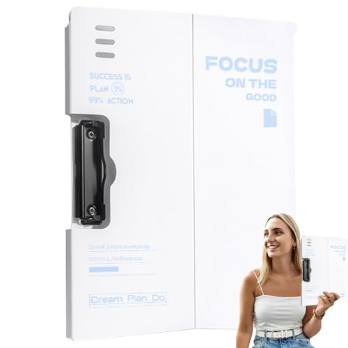 Klemmbrett, Horizontales Klemmbrett, Aufbewahrungs-Klemmbrett, Klemmbrettordner, Legal Pad Halter, Briefgröße Klemmbrett, A4 Schreibblock, A4 Briefgröße Klemmbrett Ordner zum Schreiben und Aufbewahren von shjxi