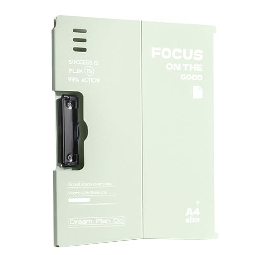 Klemmbrett, Horizontales Klemmbrett, Aufbewahrungs-Klemmbrett, Klemmbrettordner, Legal Pad Halter, Briefgröße Klemmbrett, A4 Schreibblock, A4 Briefgröße Klemmbrett Ordner zum Schreiben und Aufbewahren von shjxi