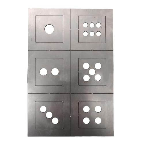 Metall-Würfelherstellungswerkzeuge, Schweiß-Metallwürfelrahmen, Würfelschweiß-Bastelset, Schweißübungsplatten-Set, Metallwürfel-Bastelset, Schweiß-Bastelplatte, Würfelherstellungs-Set, Schweißwürfel von shjxi