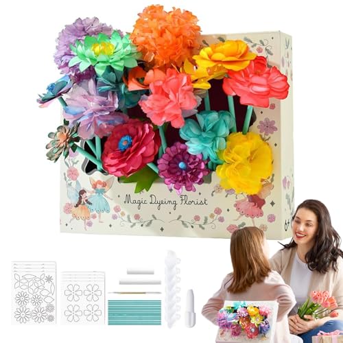 shpuuyy Papierblumen Wissenschaft Set,Blumen Basteln Für Kinder - Farbe aufsaugendes Blumenstrauß Spielzeug für Kinderkrippen Kindergarten Zuhause Reisen shpuuyy Papierblumen Wissenschaft Set,Blumen Basteln Für Kinder - Farbe aufsaugendes Blumenstrauß Spielzeug für Kinderkrippen Kindergarten Zuhause Reisen von shpuuyy