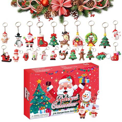 shpuuyy Weihnachtspuppe Schlüsselanhänger Kalender – Cartoon Schlüsselanhänger Weihnachten Advent – Heimdekorationen für Zimmer, Wohnung, Ferienhaus, Schlafsaal, Geburtstag, Wochentag shpuuyy Weihnachtspuppe Schlüsselanhänger Kalender – Cartoon Schlüsselanhänger Weihnachten Advent – Heimdekorationen für Zimmer, Wohnung, Ferienhaus, Schlafsaal, Geburtstag, Wochentag von shpuuyy