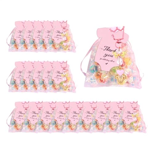 shuhauk Gastgeschenke für Babypartys, rosa Taufgeschenke mit Dankeskarte, kreativer Engel-Anhänger für Babyparty, Geburtstag, Hochzeit shuhauk Gastgeschenke für Babypartys, rosa Taufgeschenke mit Dankeskarte, kreativer Engel-Anhänger für Babyparty, Geburtstag, Hochzeit von shuhauk
