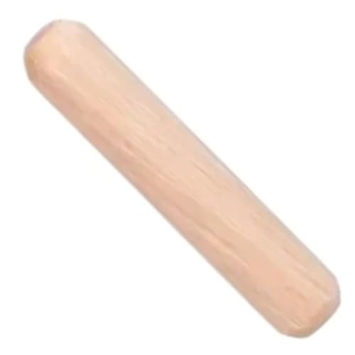 50 Stück M6 X 40 Mm M8 X 40 Mm Holzdübel For Schrankschublade, Rund, Geriffelt, Holz, Bastelstifte, Stangen, Möbelbeschlag, Holzdübelstift(6x40mm) von shundeed