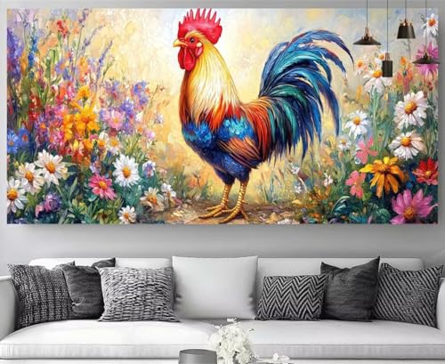 Blumen Diamond Painting Huhn Diamond Painting Erwachsene Bastelset, 5D Crystal Art Kreuzstich Strass Stickereipuzzl, Diy Kinder Daiments Malerei Volldiamant Leinwand für Geschenke 40x80cm M-Y379 Blumen Diamond Painting Huhn Diamond Painting Erwachsene Bastelset, 5D Crystal Art Kreuzstich Strass Stickereipuzzl, Diy Kinder Daiments Malerei Volldiamant Leinwand für Geschenke 40x80cm M-Y379 von shuoguoo