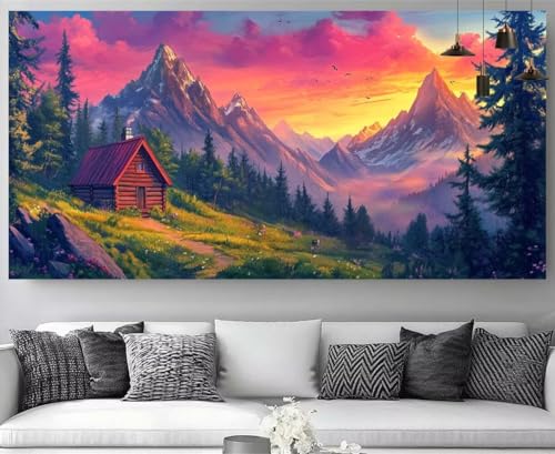Diamond Painting Sonnenuntergang Diamant Painting Kinder Berge Kristall Stickerei Kit, 5D Crystal Art Volldiamant Strass Eckige Steine Bastelset, Diy Daiments Mosaik Art Perlenstickerei 30x90cm M-Y776 Diamond Painting Sonnenuntergang Diamant Painting Kinder Berge Kristall Stickerei Kit, 5D Crystal Art Volldiamant Strass Eckige Steine Bastelset, Diy Daiments Mosaik Art Perlenstickerei 30x90cm M-Y776 von shuoguoo