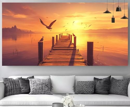 Diamond Painting Sonnenuntergang Diamant Painting Kinder Vogel Kristall Stickerei Kit, 5D Crystal Art Volldiamant Strass Eckige Steine Bastelset, Diy Daiments Mosaik Art Perlenstickerei 30x90cm M-Y762 Diamond Painting Sonnenuntergang Diamant Painting Kinder Vogel Kristall Stickerei Kit, 5D Crystal Art Volldiamant Strass Eckige Steine Bastelset, Diy Daiments Mosaik Art Perlenstickerei 30x90cm M-Y762 von shuoguoo