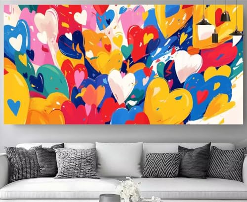 Farbe Diamond Painting Liebe Diamond Painting Erwachsene Bastelset, 5D Crystal Art Kreuzstich Strass Stickereipuzzl, Diy Kinder Daiments Malerei Volldiamant Leinwand für Geschenke 70x210cm M-Y39 Farbe Diamond Painting Liebe Diamond Painting Erwachsene Bastelset, 5D Crystal Art Kreuzstich Strass Stickereipuzzl, Diy Kinder Daiments Malerei Volldiamant Leinwand für Geschenke 70x210cm M-Y39 von shuoguoo