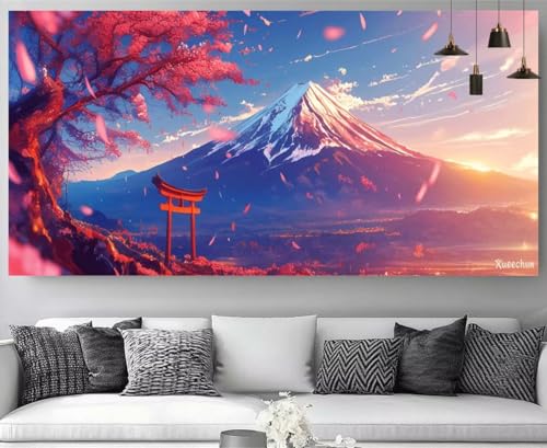 Sonnenuntergang Diamond Painting Berge Diamond Painting Erwachsene Bastelset, 5D Crystal Art Kreuzstich Strass Stickereipuzzl, Diy Kinder Daiments Malerei Volldiamant Leinwand für Gifts 40x80cm M-Y777 Sonnenuntergang Diamond Painting Berge Diamond Painting Erwachsene Bastelset, 5D Crystal Art Kreuzstich Strass Stickereipuzzl, Diy Kinder Daiments Malerei Volldiamant Leinwand für Gifts 40x80cm M-Y777 von shuoguoo