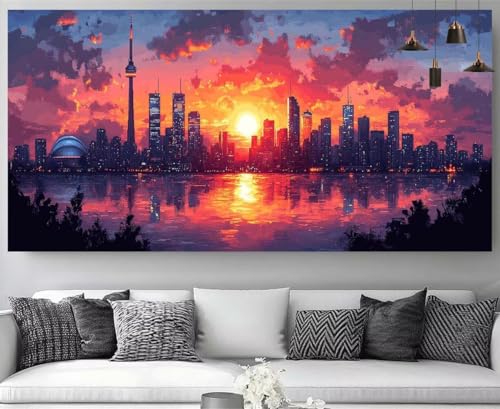 Sonnenuntergang Diamond Painting London Diamond Painting Erwachsene Bastelset, 5D Crystal Art Kreuzstich Strass Stickereipuzzl, Diy Kinder Daiments Malerei Volldiamant Leinwand Gift 50x150cm M-Y761 Sonnenuntergang Diamond Painting London Diamond Painting Erwachsene Bastelset, 5D Crystal Art Kreuzstich Strass Stickereipuzzl, Diy Kinder Daiments Malerei Volldiamant Leinwand Gift 50x150cm M-Y761 von shuoguoo