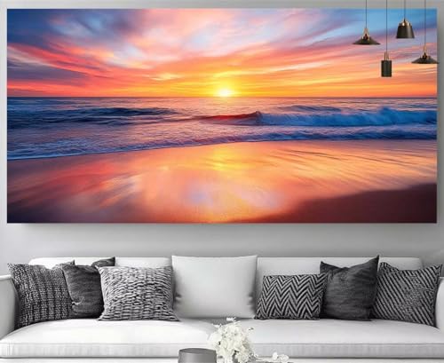Sonnenuntergang Diamond Painting Strand Diamond Painting Erwachsene Bastelset, 5D Crystal Art Kreuzstich Strass Stickereipuzzl, Diy Kinder Daiments Malerei Volldiamant Leinwand Gift 50x150cm M-Y769 Sonnenuntergang Diamond Painting Strand Diamond Painting Erwachsene Bastelset, 5D Crystal Art Kreuzstich Strass Stickereipuzzl, Diy Kinder Daiments Malerei Volldiamant Leinwand Gift 50x150cm M-Y769 von shuoguoo