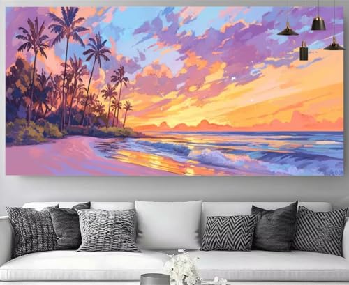 Sonnenuntergang Diamond Painting Strand Diamond Painting Erwachsene Bastelset, 5D Crystal Art Kreuzstich Strass Stickereipuzzl, Diy Kinder Daiments Malerei Volldiamant Leinwand Gift 60x120cm M-Y771 Sonnenuntergang Diamond Painting Strand Diamond Painting Erwachsene Bastelset, 5D Crystal Art Kreuzstich Strass Stickereipuzzl, Diy Kinder Daiments Malerei Volldiamant Leinwand Gift 60x120cm M-Y771 von shuoguoo