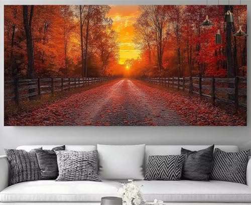 Sonnenuntergang Diamond Painting Wald Diamond Painting Erwachsene Bastelset, 5D Crystal Art Kreuzstich Strass Stickereipuzzl, Diy Kinder Daiments Malerei Volldiamant Leinwand für Gifts 50x100cm M-Y765 Sonnenuntergang Diamond Painting Wald Diamond Painting Erwachsene Bastelset, 5D Crystal Art Kreuzstich Strass Stickereipuzzl, Diy Kinder Daiments Malerei Volldiamant Leinwand für Gifts 50x100cm M-Y765 von shuoguoo