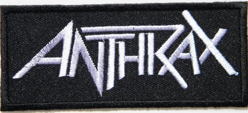 Anthrax Heavy Metal Rock Punk Music Band Logo Patch Sew Iron on Embroidered Polo T-Shirt Weste Cloth,Size 3,75 Zoll x 1,5 Zoll Anthrax Heavy Metal Rock Punk Music Band Logo Patch Sew Iron on Embroidered Polo T-Shirt Weste Cloth,Size 3,75 Zoll x 1,5 Zoll von siamvirgin