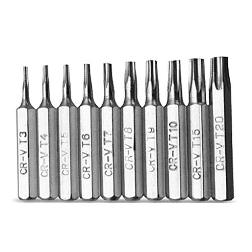 siduytin 10 Stück Schraubendreher 4 mm Für Torx Bits Kopf Mobile Reparatur Pflaumenblüten Präzision Verschleißfestigkeit Power Hardware Stahl siduytin 10 Stück Schraubendreher 4 mm Für Torx Bits Kopf Mobile Reparatur Pflaumenblüten Präzision Verschleißfestigkeit Power Hardware Stahl von siduytin