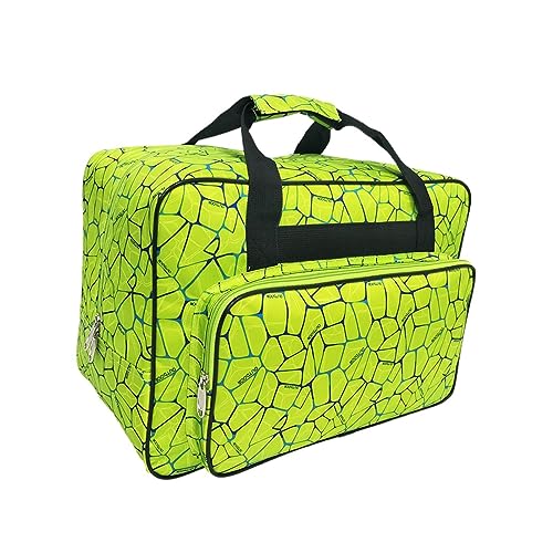 siduytin Robuste und Kratzfeste Nähmaschinentasche zur Aufbewahrung, kein Loser Faden, Nylon, Unisex, wasserdicht, glatter Reißverschluss, Grün von siduytin