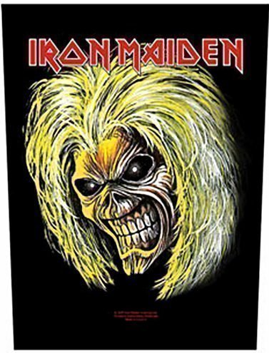Aufnäher Iron Maiden Killers Kopf Großer Flicken von signs-unique