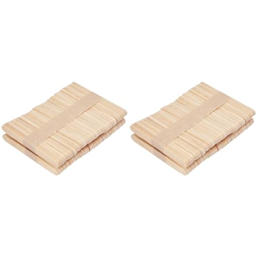Silikomart 99.401.99.0002 kleine Eisstiele, 100 Stück 7,2 x 0,8 x 0,2 cm (Packung mit 2) von silikomart