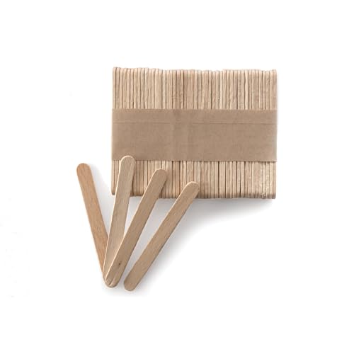 silikomart | 100 Mini-Holzstiele für Eis und Eis am Stiel, Buchenholzstäbchen für Eisformen, 72 x 8 mm, h 2 mm, Made in Italy silikomart | 100 Mini-Holzstiele für Eis und Eis am Stiel, Buchenholzstäbchen für Eisformen, 72 x 8 mm, h 2 mm, Made in Italy von silikomart
