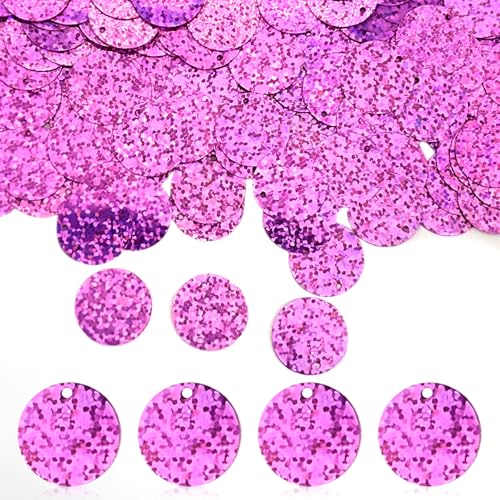 850 Stück lose Pailletten, 20 mm, Glitzer-Pailletten, flache Pailletten, rund, für Kunst, flache Pailletten mit Loch, Stickerei, Bastel-Pailletten zum Nähen, Cafés, DIY, Schmuckherstellung, Rosa AB 850 Stück lose Pailletten, 20 mm, Glitzer-Pailletten, flache Pailletten, rund, für Kunst, flache Pailletten mit Loch, Stickerei, Bastel-Pailletten zum Nähen, Cafés, DIY, Schmuckherstellung, Rosa AB von silllule