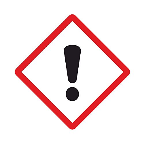 GHS Etiketten/Aufkleber aus Folie - Gesundheitsgefährdend - 50 x 50 mm - 1.000 Stück von Etikettenshop Thon