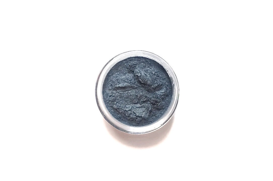 Mineral Lidschatten Vegan/Meer - Silber Grau Blau von simplicitycosmetics
