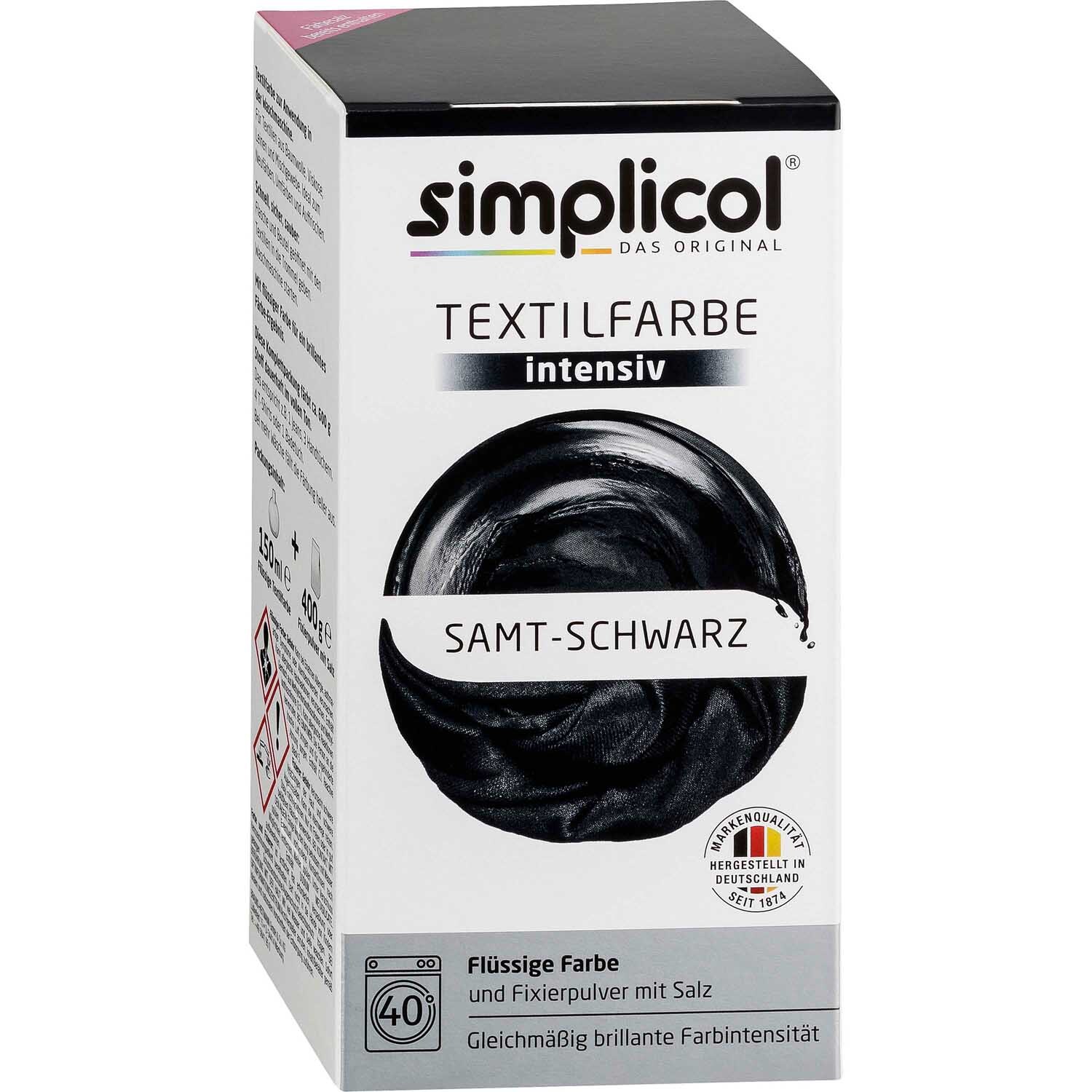 Textilfarbe intensiv 150ml von simplicol