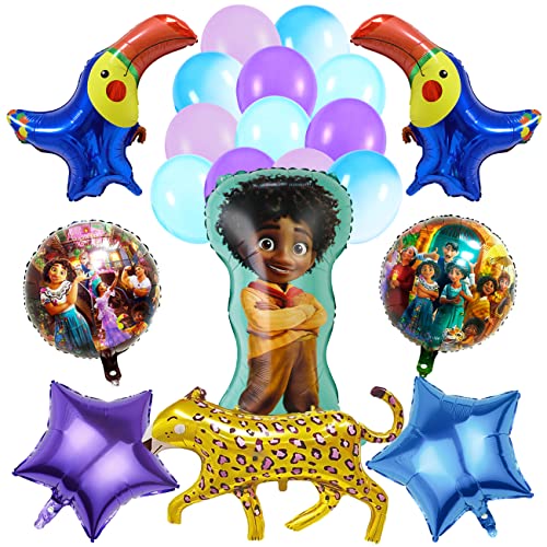 Geburtstagsdeko Set Party Supplies Luftballons Kindergeburtstag passend zum Thema Geburtstagsparty Dekoration 20 Stück von simyron