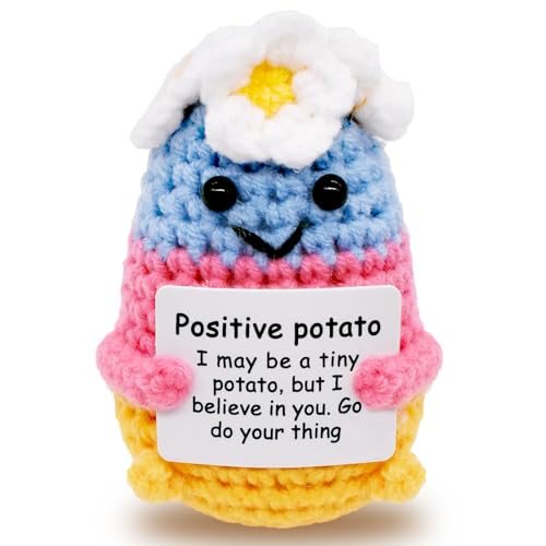simyron Pocket Hug Positi Kartoff,Kuscheltier Kreativ Strickwolle Kartoff Puppe, Geschenke für Frauen, Mutmacher Geschenk, Gute Besserung Geschenk, Glücksbringer Prüfung Geschenk simyron Pocket Hug Positi Kartoff,Kuscheltier Kreativ Strickwolle Kartoff Puppe, Geschenke für Frauen, Mutmacher Geschenk, Gute Besserung Geschenk, Glücksbringer Prüfung Geschenk von simyron