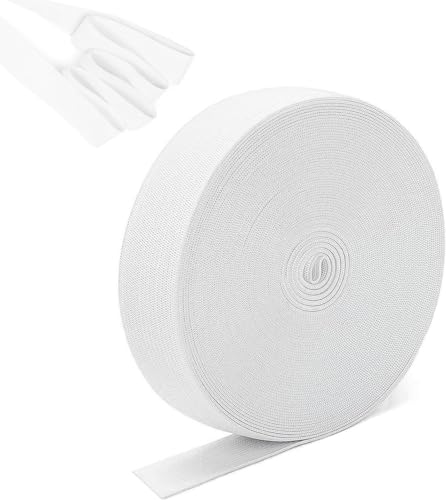 Gummiband, 10 Meter Gummibänder Nähen, Gummiband Breit 50 mm, für Hosengummi, Haushalt DIY Handwerk, Weiß Gummiband, 10 Meter Gummibänder Nähen, Gummiband Breit 50 mm, für Hosengummi, Haushalt DIY Handwerk, Weiß von sinzau