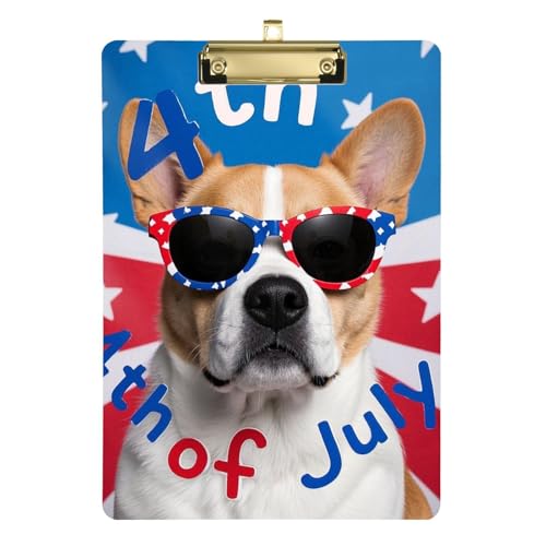 4. Juli Unabhängigkeitstag weiße Hunde-Krankenschwester-Klemmbrett transparent für Klassenzimmer Zubehör für Lehrer High School Größe 22,9 x 30,5 cm 4. Juli Unabhängigkeitstag weiße Hunde-Krankenschwester-Klemmbrett transparent für Klassenzimmer Zubehör für Lehrer High School Größe 22,9 x 30,5 cm von siphylline