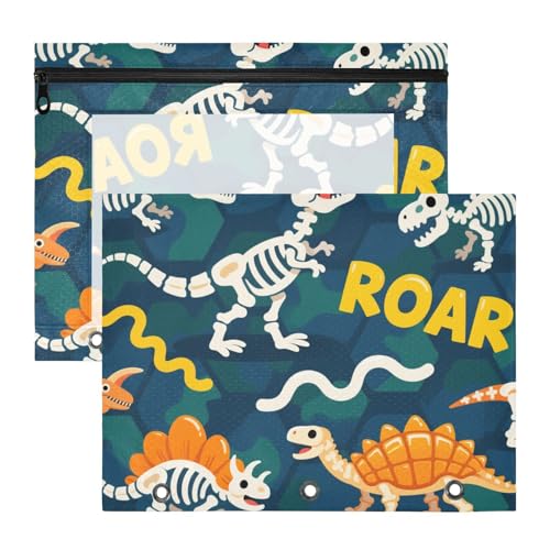 Bleistiftetui, bezaubernder Kunststoff-Aktenordner für A4-Papier, Briefe, 2 Stück, Lehrer, Schulanfang, Totenkopf, Dinosaurier, brüllende Orange, Camouflage Bleistiftetui, bezaubernder Kunststoff-Aktenordner für A4-Papier, Briefe, 2 Stück, Lehrer, Schulanfang, Totenkopf, Dinosaurier, brüllende Orange, Camouflage von siphylline
