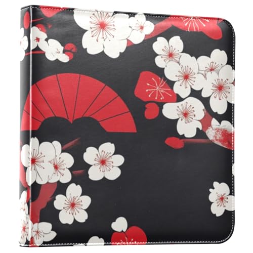 Fotoalbum mit japanischen Vintage-Blumen, selbstklebend, College-Fotoalbum, Familienalben für Fotos 15,2 x 20,3 cm, Rot Fotoalbum mit japanischen Vintage-Blumen, selbstklebend, College-Fotoalbum, Familienalben für Fotos 15,2 x 20,3 cm, Rot von siphylline
