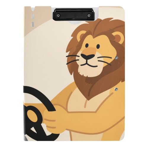 Klemmbrett, faltbar, niedliches Tier, Auto, A4, Klemmbrett, Folio-Doppel-Clips, Stifthalter, Schule, Klemmbrett mit Abdeckung Klemmbrett, faltbar, niedliches Tier, Auto, A4, Klemmbrett, Folio-Doppel-Clips, Stifthalter, Schule, Klemmbrett mit Abdeckung von siphylline