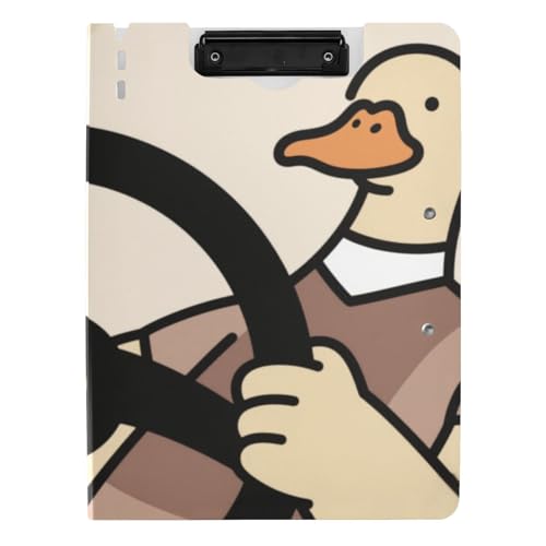 Klemmbrett-Ordner, niedliches Tier, Auto, A4, Klemmbrett, Folio, Doppel-Clips, Stifthalter, Büro-Klemmbrett mit festem Einband Klemmbrett-Ordner, niedliches Tier, Auto, A4, Klemmbrett, Folio, Doppel-Clips, Stifthalter, Büro-Klemmbrett mit festem Einband von siphylline