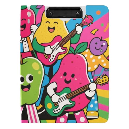 Klemmbrett mit Ordner Psychedelic Fruits 80er A4 Klemmbrett Padfolio Horizontal und Vertikal Doppelclips Schule Klemmbrett mit Abdeckung Klemmbrett mit Ordner Psychedelic Fruits 80er A4 Klemmbrett Padfolio Horizontal und Vertikal Doppelclips Schule Klemmbrett mit Abdeckung von siphylline