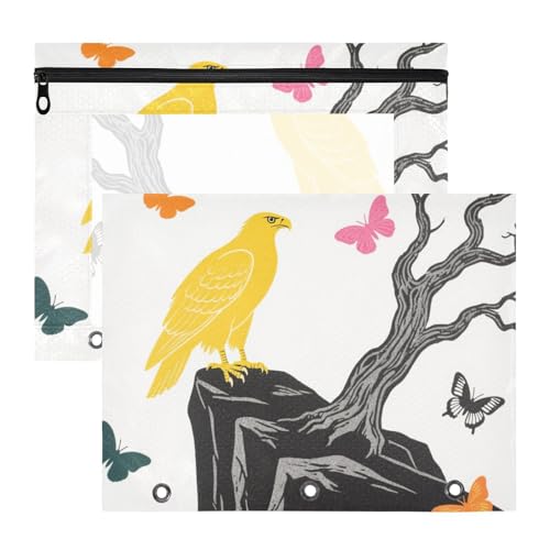 Ordner mit 3 Löchern, Kunststoff, für A4-Papier, Briefe, 2 Stück, Studenten, Klassenzimmer, Zubehör, Falke, Gelb, Wildtier Ordner mit 3 Löchern, Kunststoff, für A4-Papier, Briefe, 2 Stück, Studenten, Klassenzimmer, Zubehör, Falke, Gelb, Wildtier von siphylline