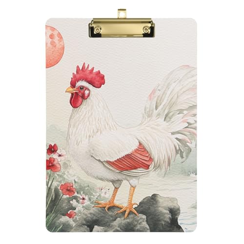 Sweet Yuanbao Klemmbrett mit Hefter, Standardloch für Klassenzimmer, Zubehör für Lehrer, Grundschule, Größe 22,9 x 30,5 cm von siphylline