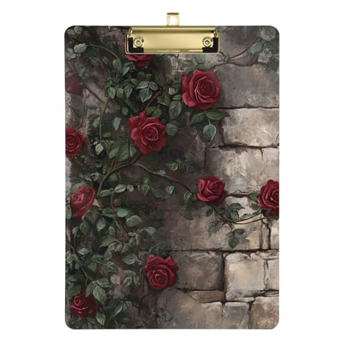 Wandkunst, Motiv: Rosen, geklettert, Standard-Loch, für legale Frauen, Basketball-Trainer, Größe 22,9 x 30,5 cm Wandkunst, Motiv: Rosen, geklettert, Standard-Loch, für legale Frauen, Basketball-Trainer, Größe 22,9 x 30,5 cm von siphylline