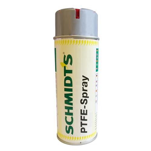 1 x siwitec by Schmidt's PTFE Spray 400ml, Universal-Schmiermittel für Metall- und Kunststoffteile, Universalschmiermittel, PFTE-Spray, Trockenschmiermittel, Trockenschmierspray, Multifunktionsspray von siwitec